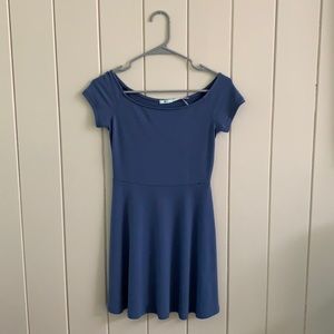 UO: Light blue Mini dress
